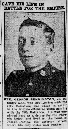 Pennington, George